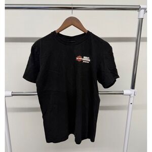 Harley Davidson Latus Motors T‎ Shirt Black Size L